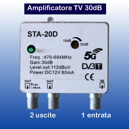 Amplificatore segnale - amplificatore, tv