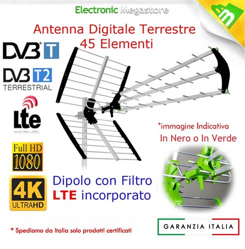 Antenna digitale terrestre - tv,
