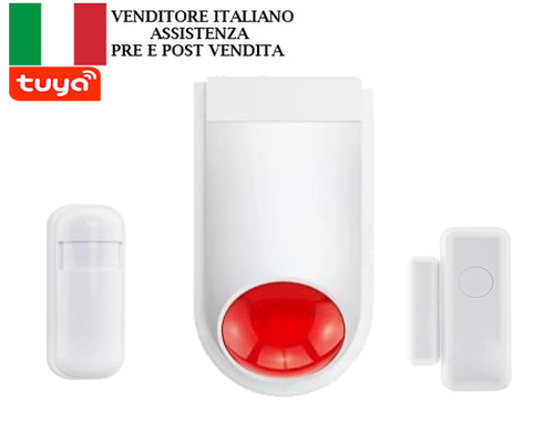Kit allarme sirena esterna - allarme,
