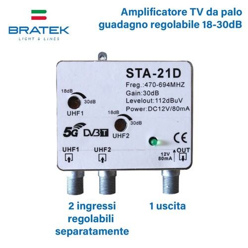 Amplificatore segnale - segnale, tv