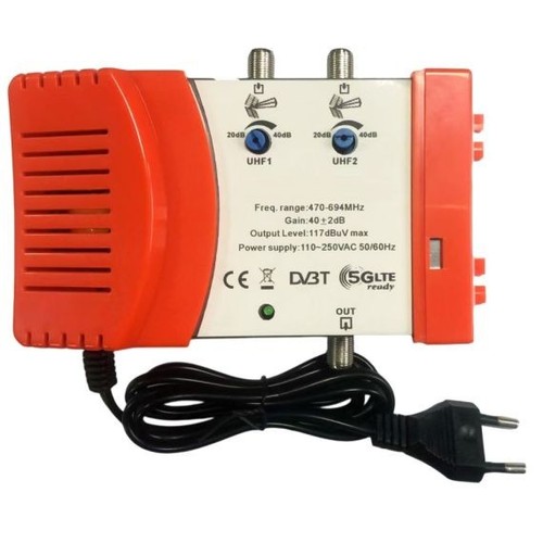 Centralina antenna 2 - tv,